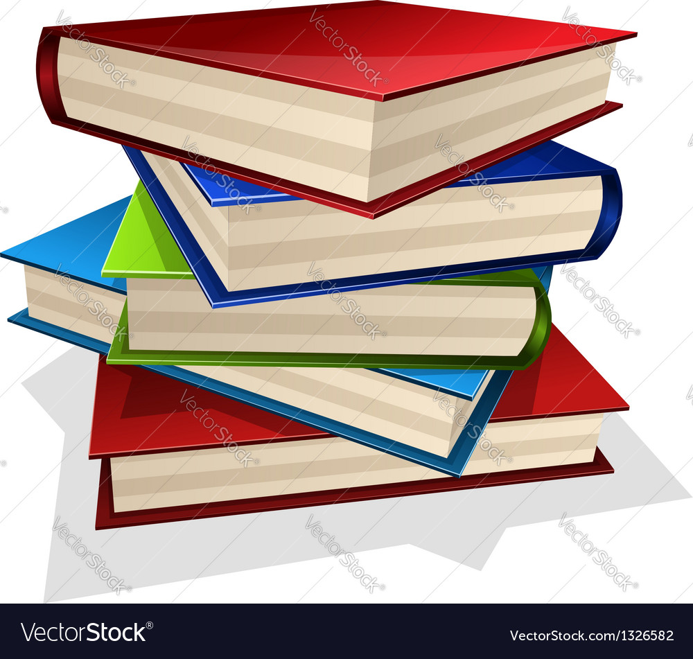 Books Royalty Free Vector Image - VectorStock