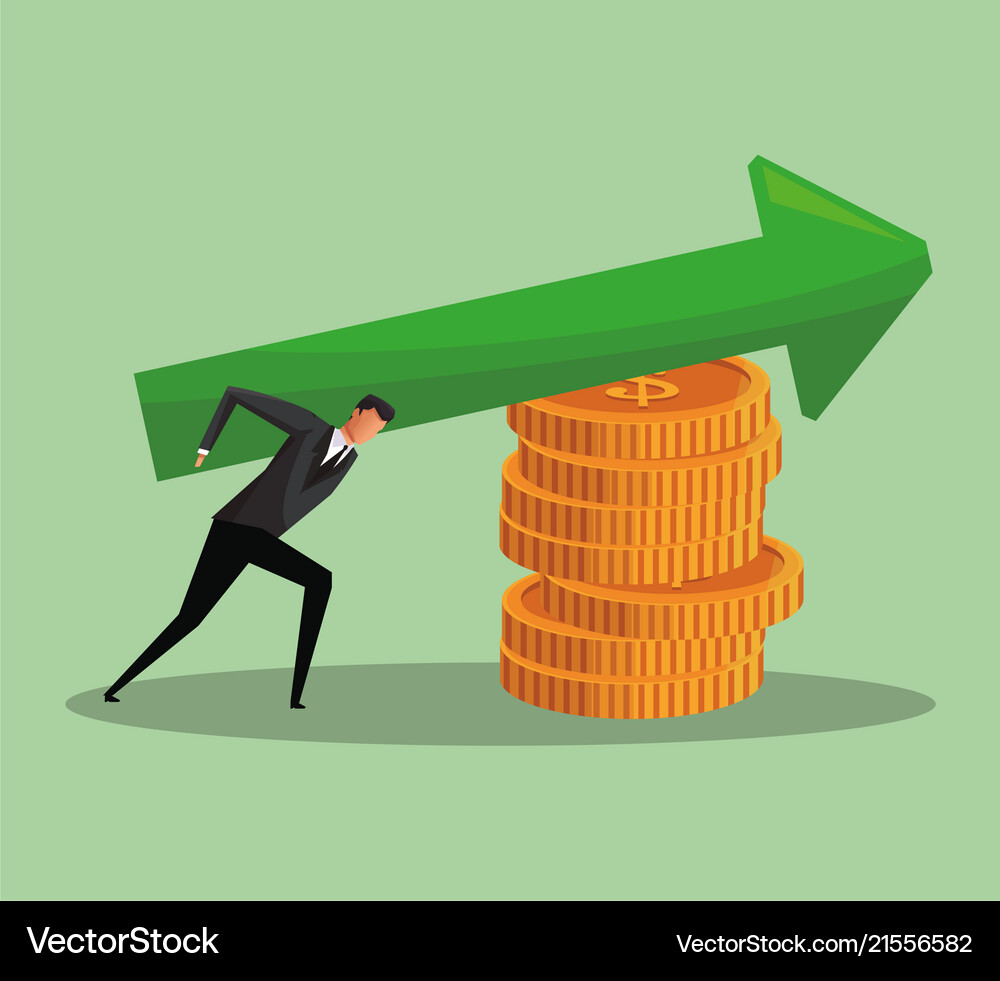 Executive businessman avatar Royalty Free Vector Image