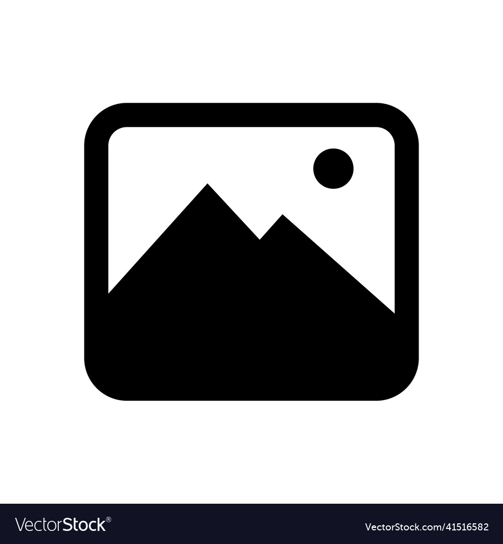 Gallery icon Royalty Free Vector Image - VectorStock