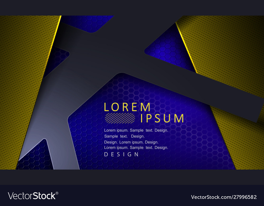 Geometric composition with overlapping gray
