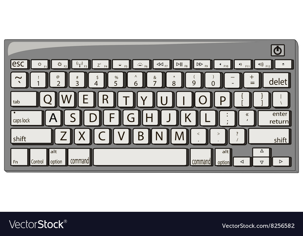 Gray Computer Keyboard