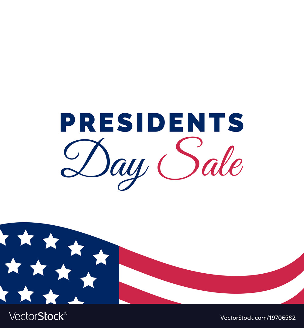 happy-presidents-day-sale-handwritten-phrase-vector-image