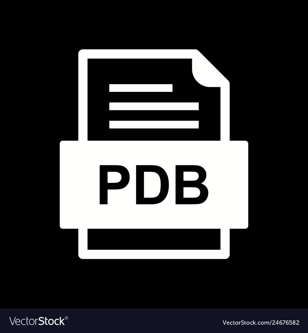 Pdb file document icon