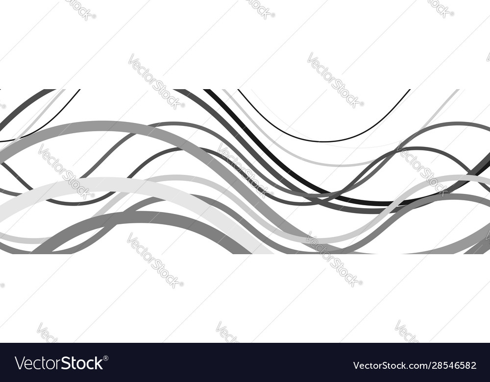 Random wavy zig-zag lines abstract art texture
