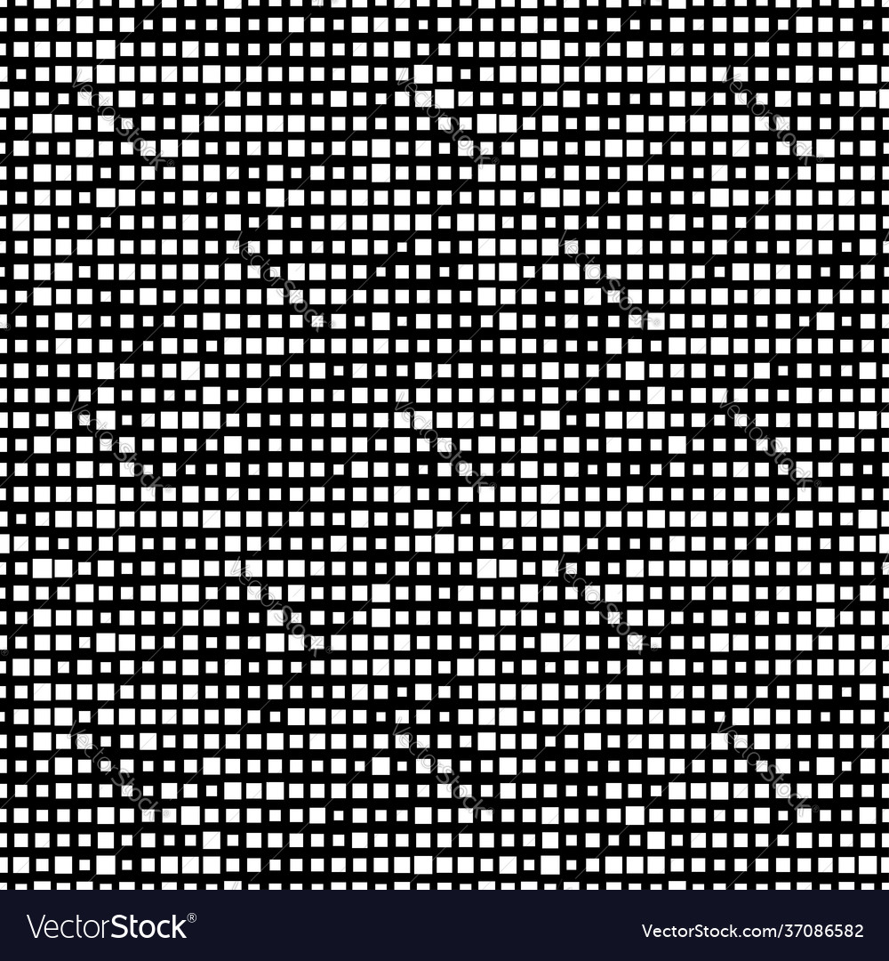 Repetitive Geometric Square Pattern