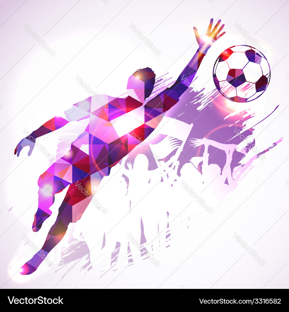 Soccer goalkeeper Royalty Free Vector Image - VectorStock