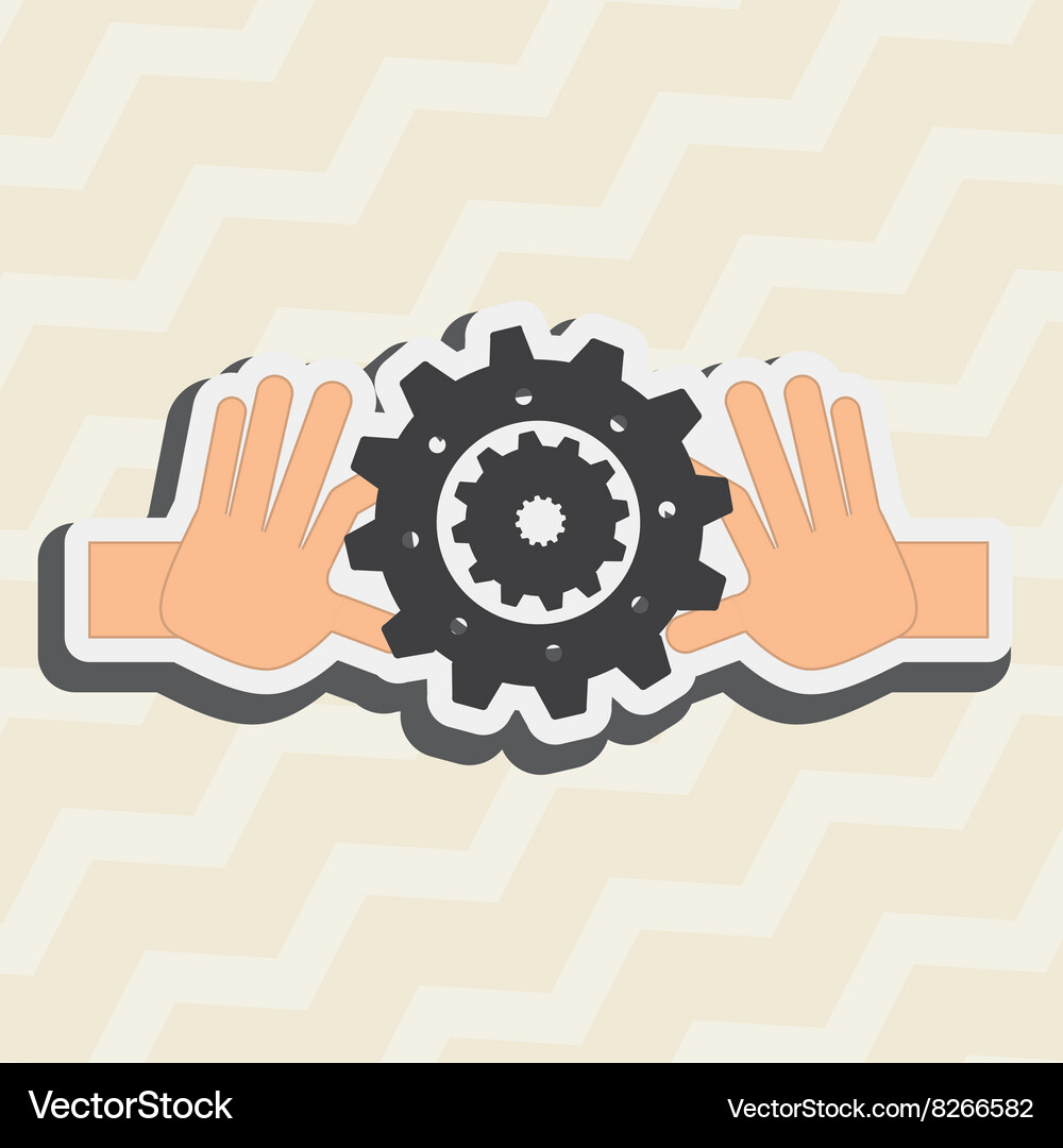 Teamwork concept design Royalty Free Vector Image