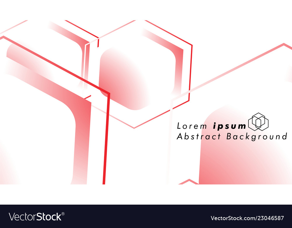 Abstract background concepts of hexagon shapes vector image Abstract background concepts of hexagon shapes