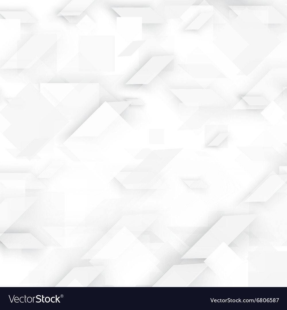 Abstract geometric shape from gray cubes