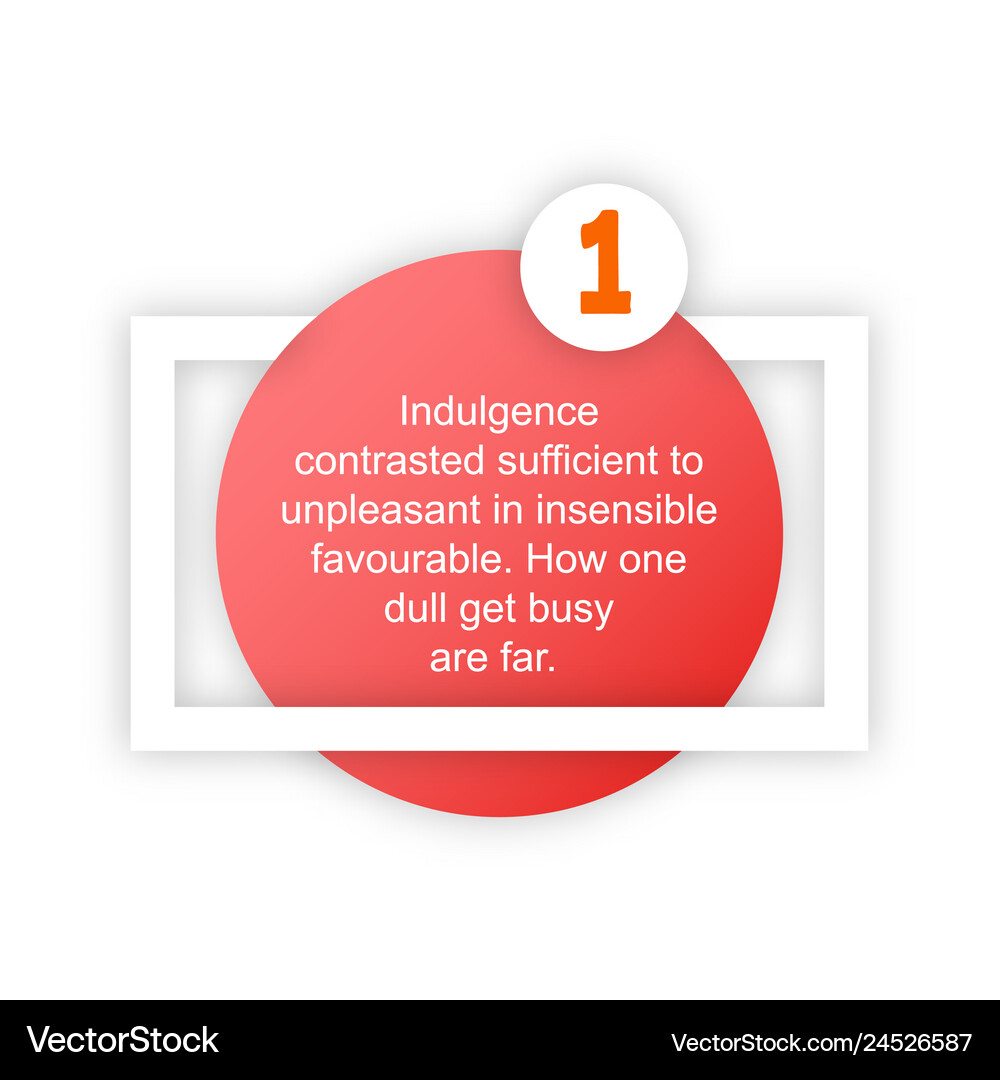 Abstract paper infographic internal and external Vector Image