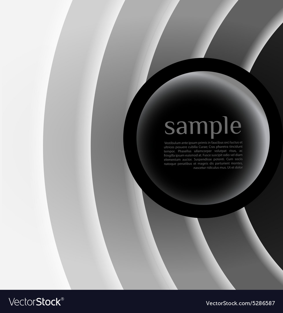 Abstract web design bubble