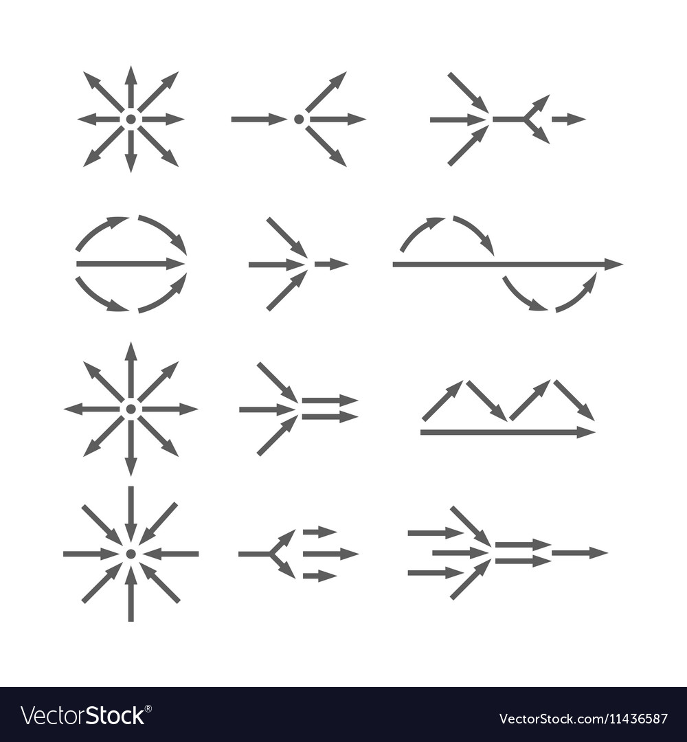 Arrow Icon Set - Simplification