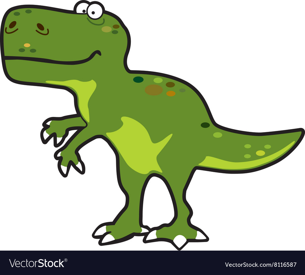 Cute rex Royalty Free Vector Image - VectorStock