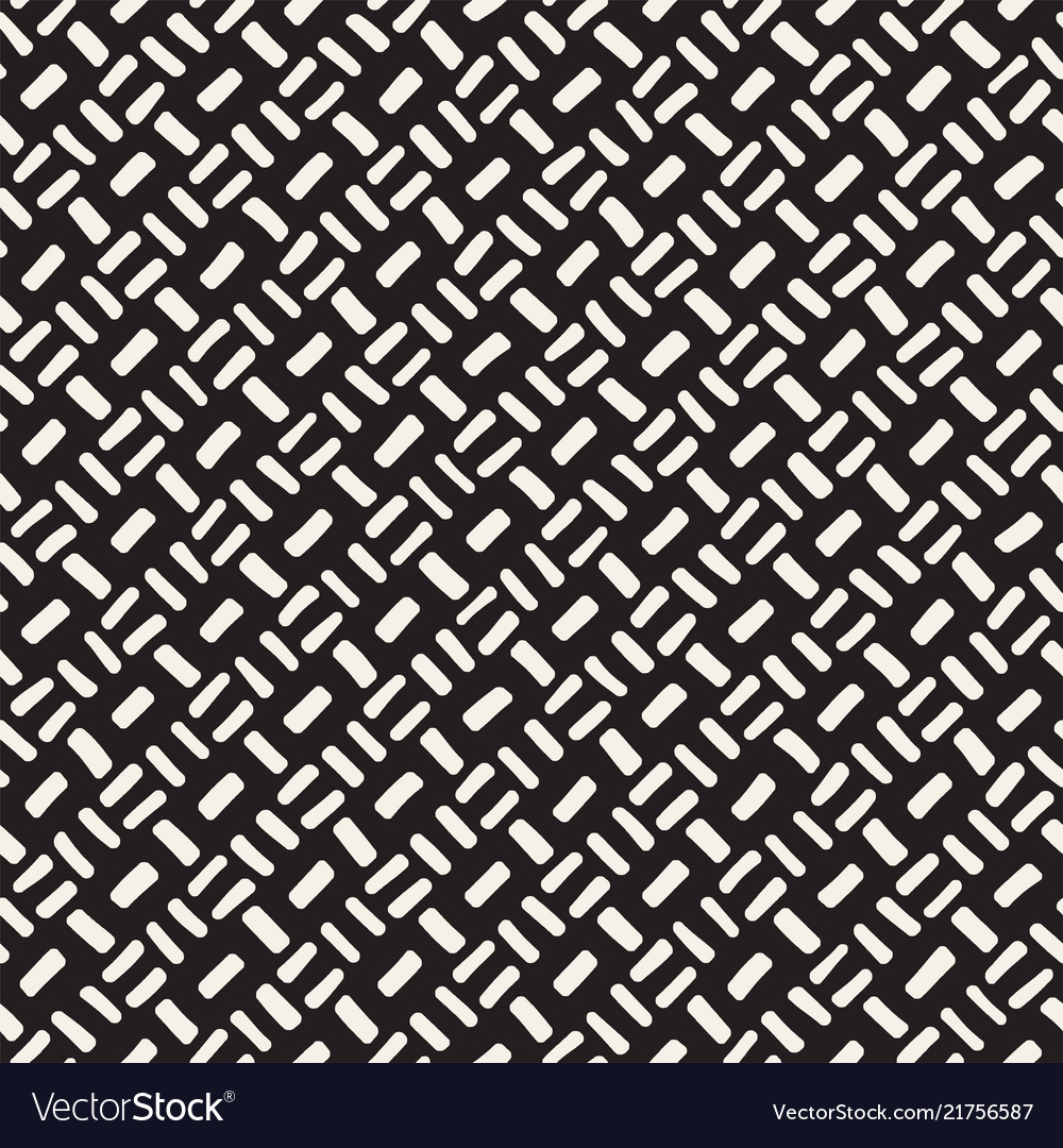 Hand drawn seamless repeating pattern with lines vector image Hand drawn seamless repeating pattern with lines