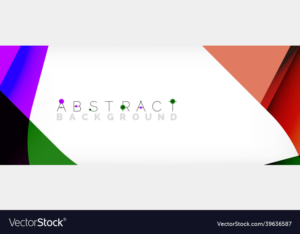 Minimal abstract background - color overlapping vector image Minimal abstract background - color overlapping
