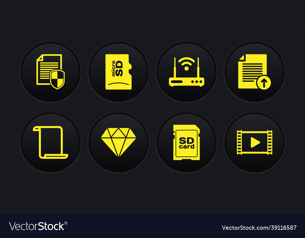 Set paper scroll upload file diamond sd card