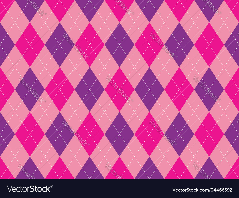Argyle pattern seamless fabric texture background
