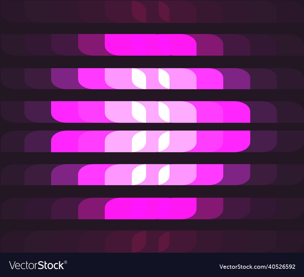 Background with horizontal color cells vector image Background with horizontal color cells
