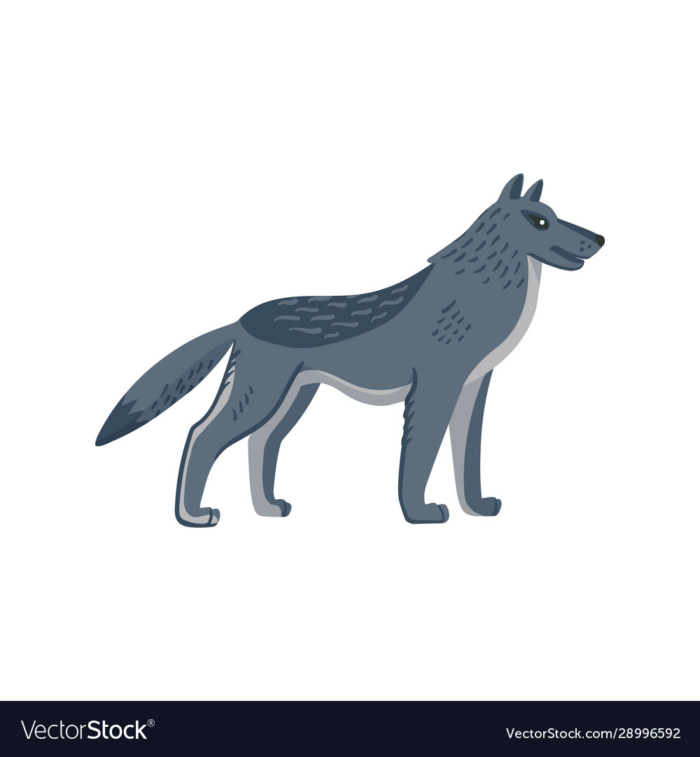 Extinct animals dire wolf prehistoric extinct Vector Image