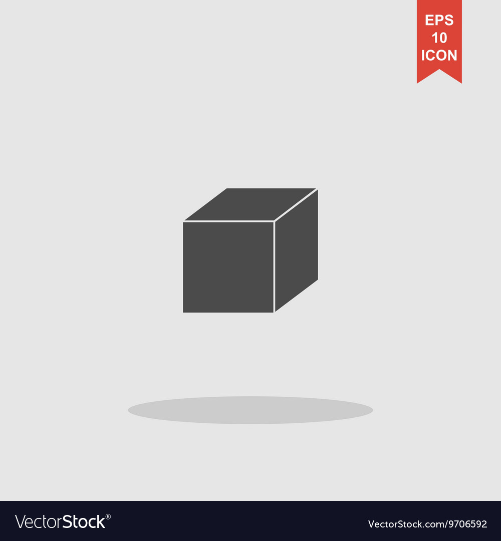 Geometric Cube Icon