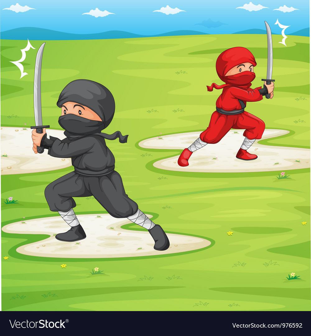 Ninja Royalty Free Vector Image - VectorStock