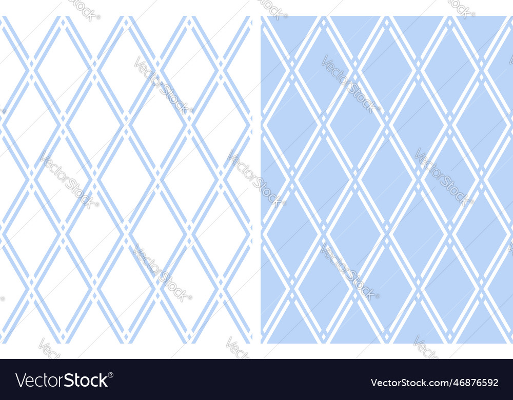 Seamless patterns set Vector Image Seamless patterns set