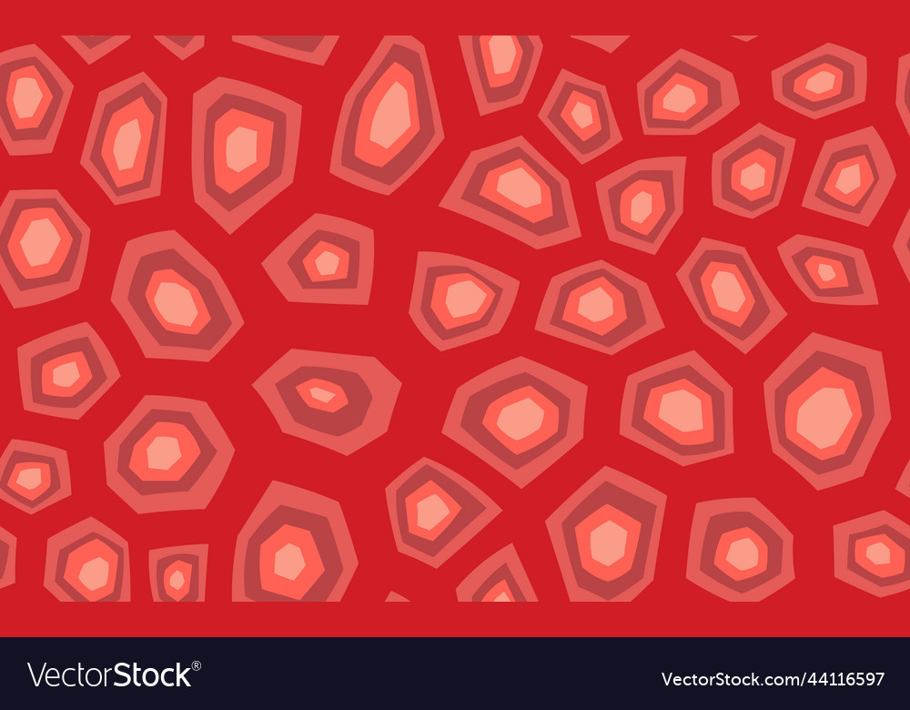 Abstract modern turtle shell seamless pattern vector image Abstract modern turtle shell seamless pattern