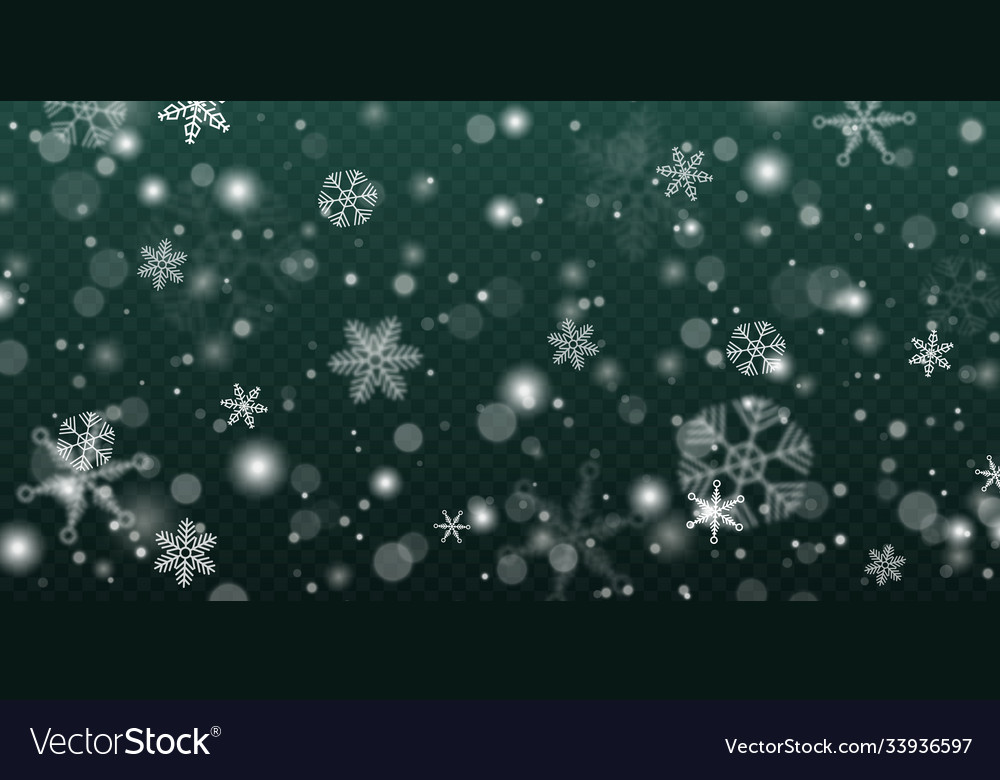 Snow snowfall snowflakes