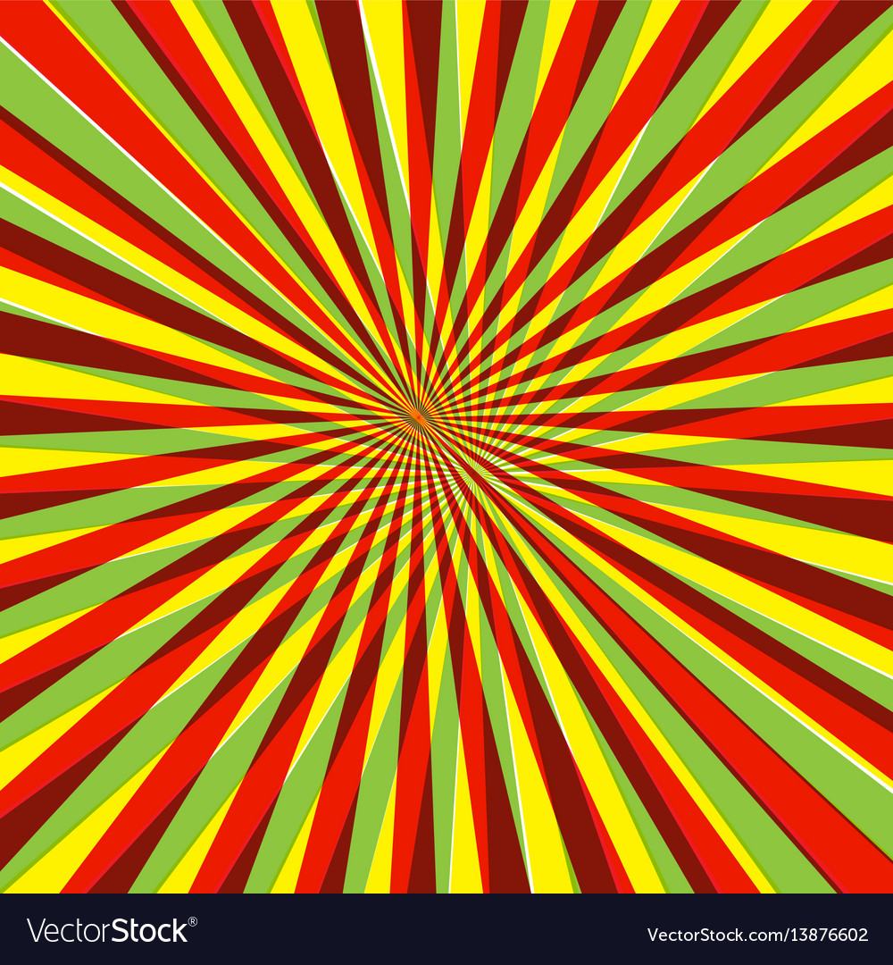 Red and Green Abstract Line Background