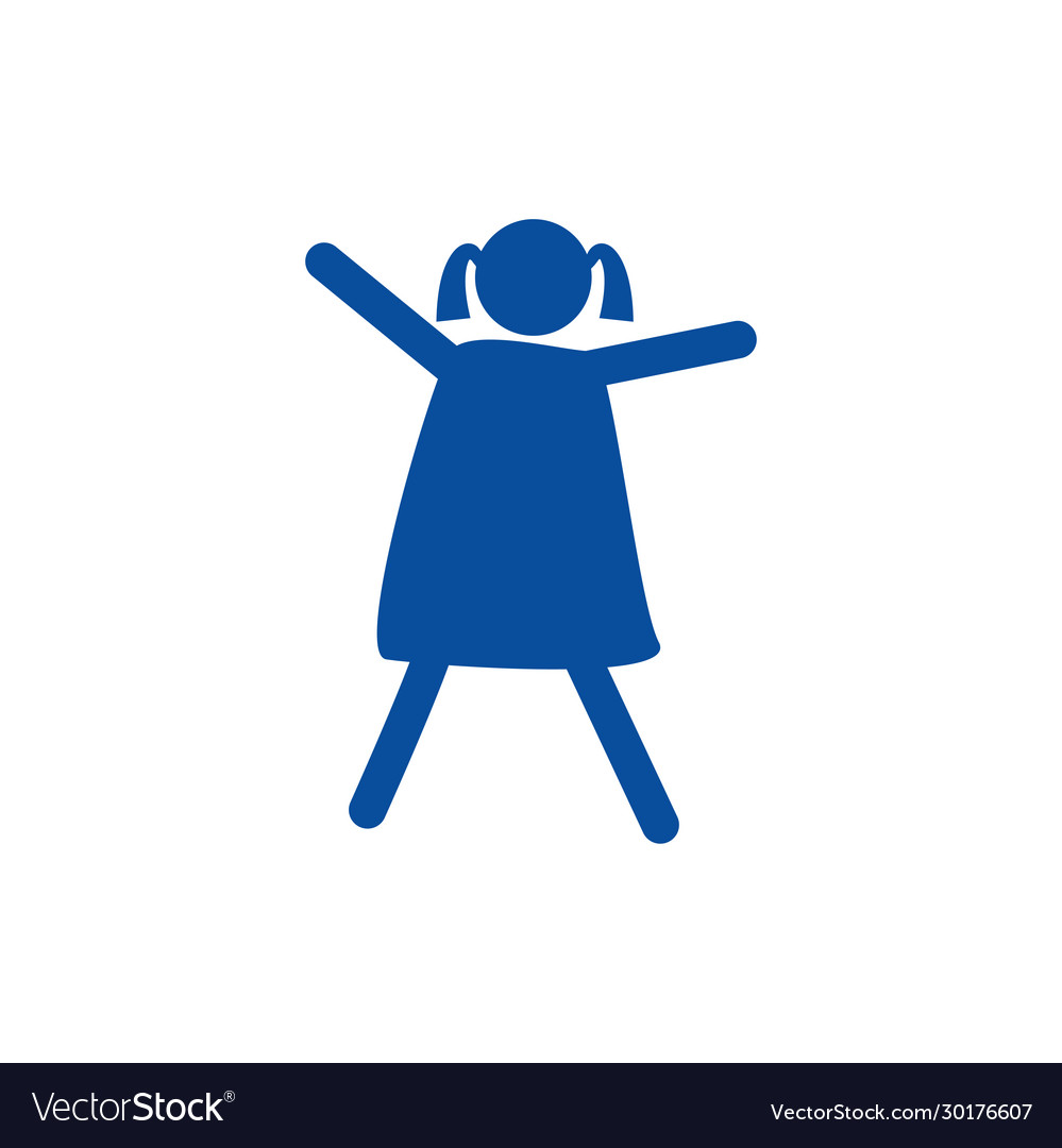 Abstract kid graphic design template isolated Vector Image Abstract kid graphic design template isolated