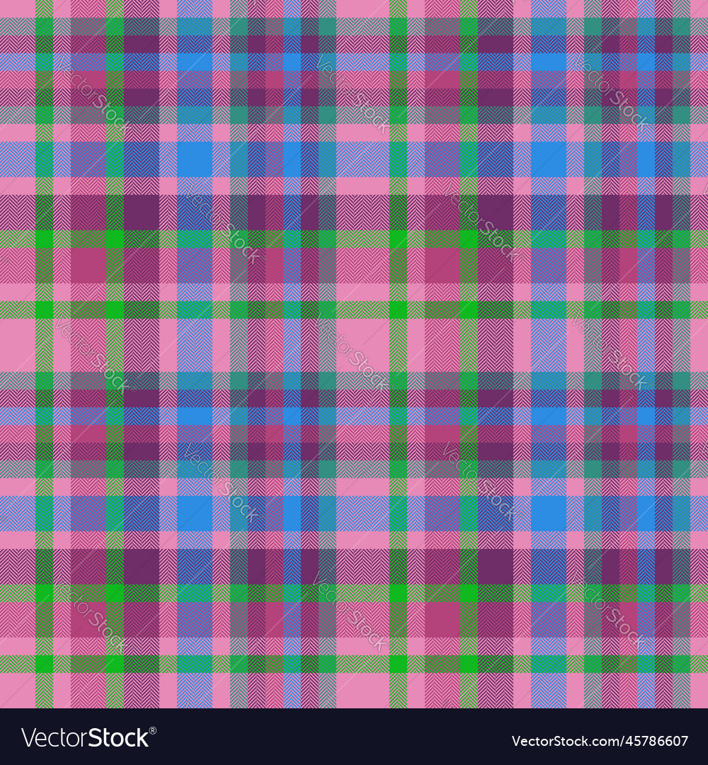 Check tartan fabric textile texture plaid Vector Image