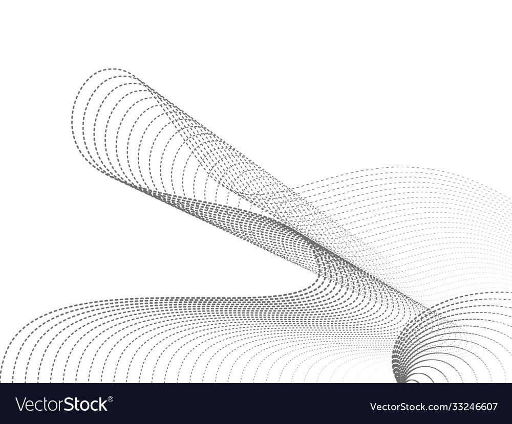 Dynamic Particle Wave Abstract