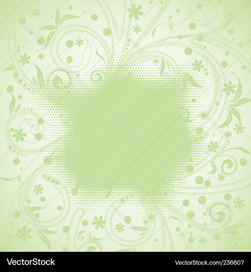 Floral background Royalty Free Vector Image - VectorStock