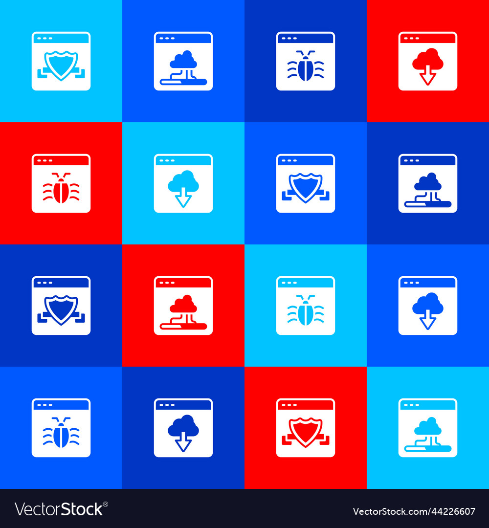 Set browser with shield cloud technology data
