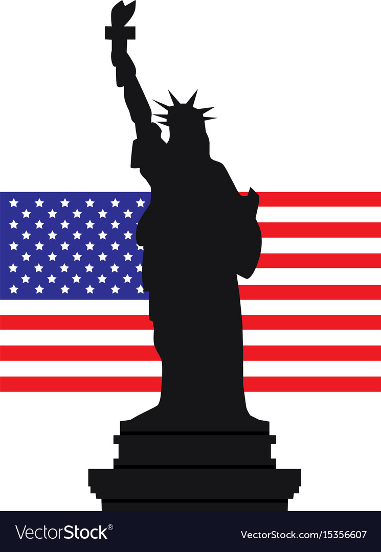 Statue liberty Royalty Free Vector Image - VectorStock