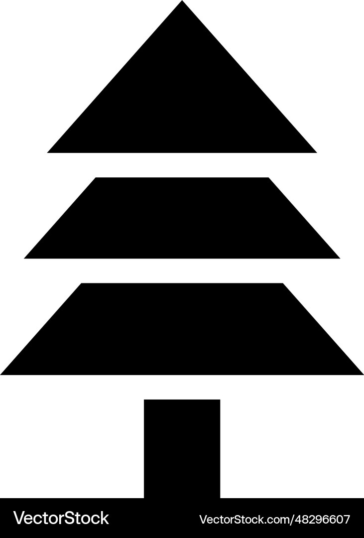Tree icon Royalty Free Vector Image - VectorStock