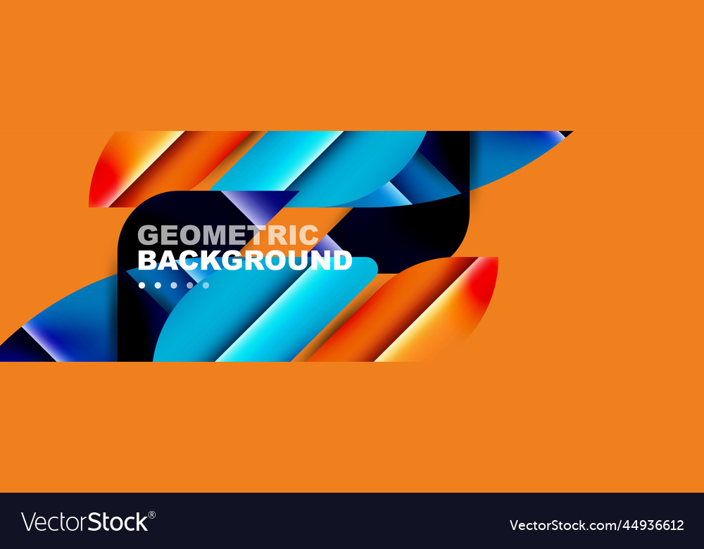 Abstract background with geometric elements