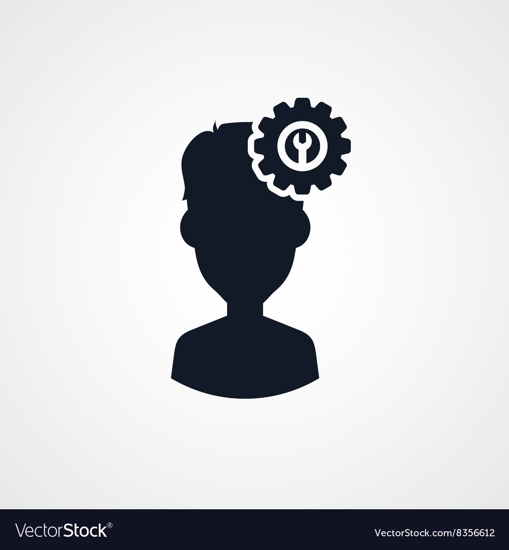 Avatar portrait cog setting icon theme