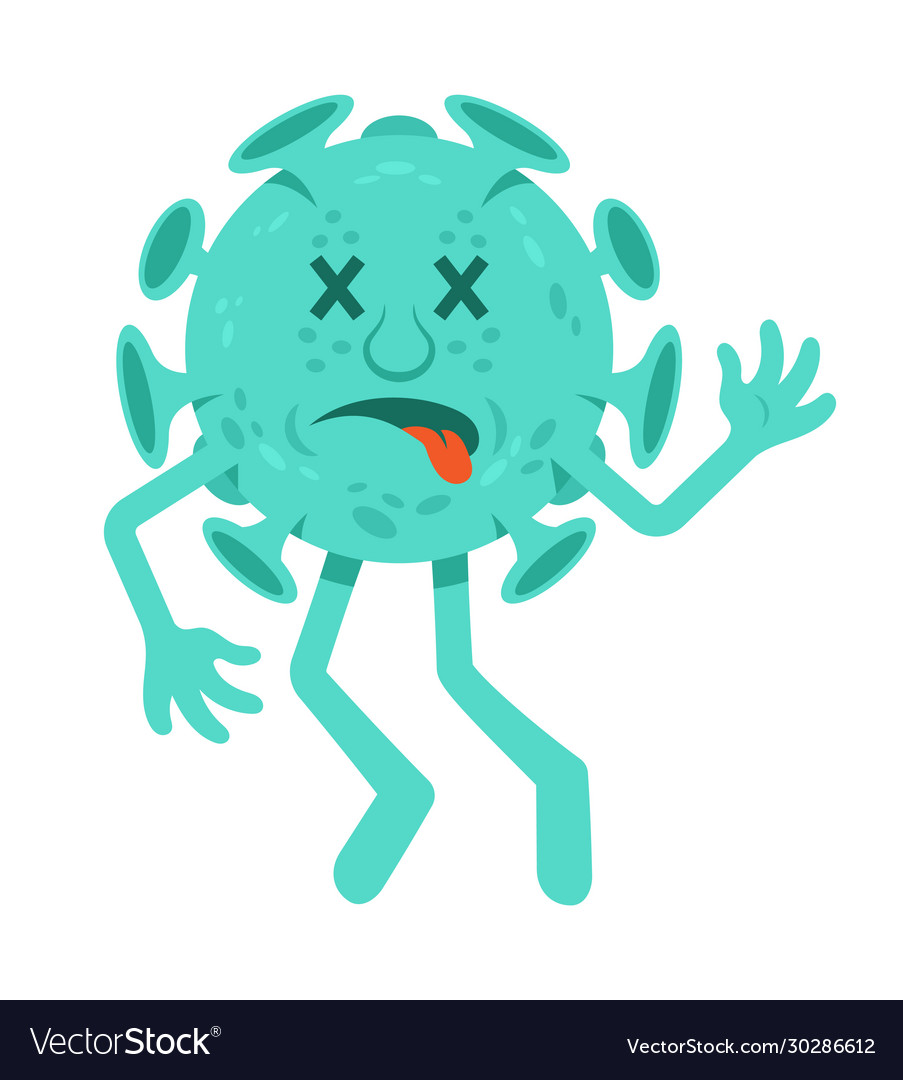 Coronavirus infectious bacteria character