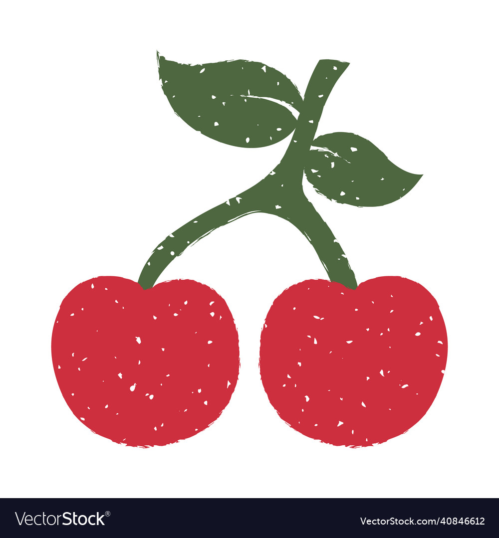 Cute cherry design