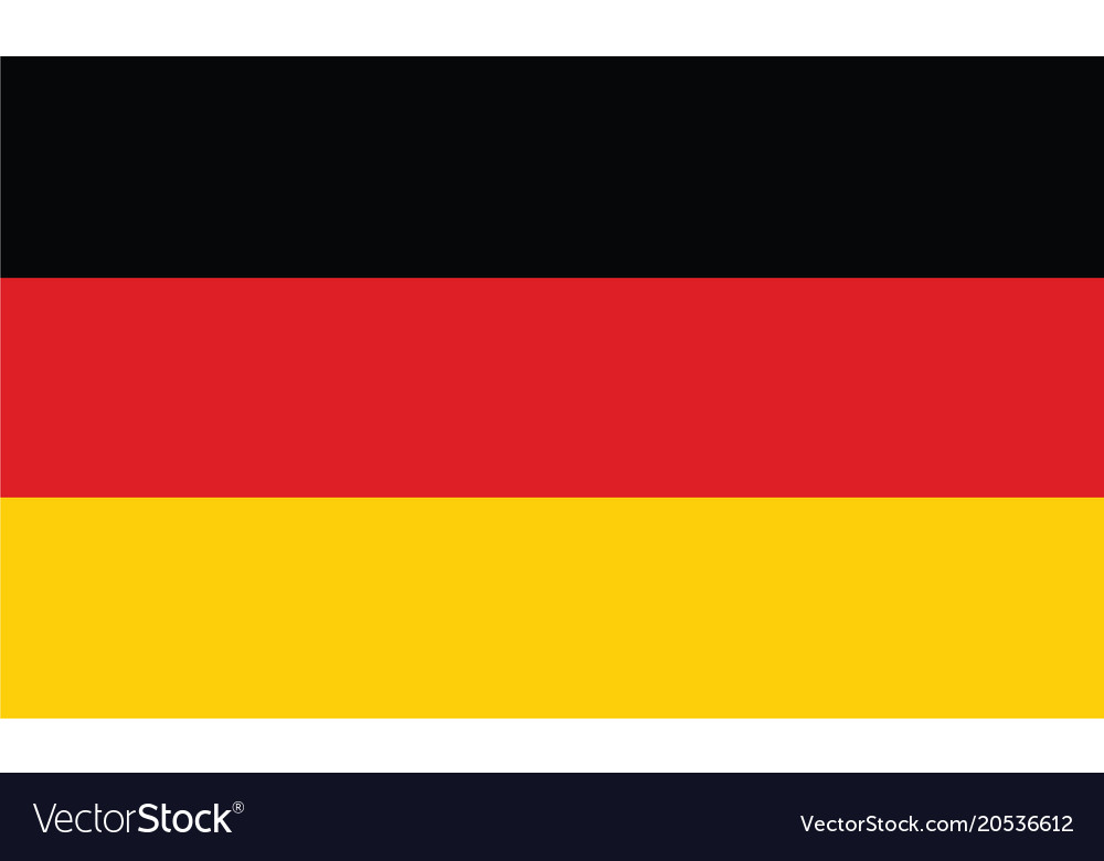 Deutschland Flagge - Schwarz Gold Rot