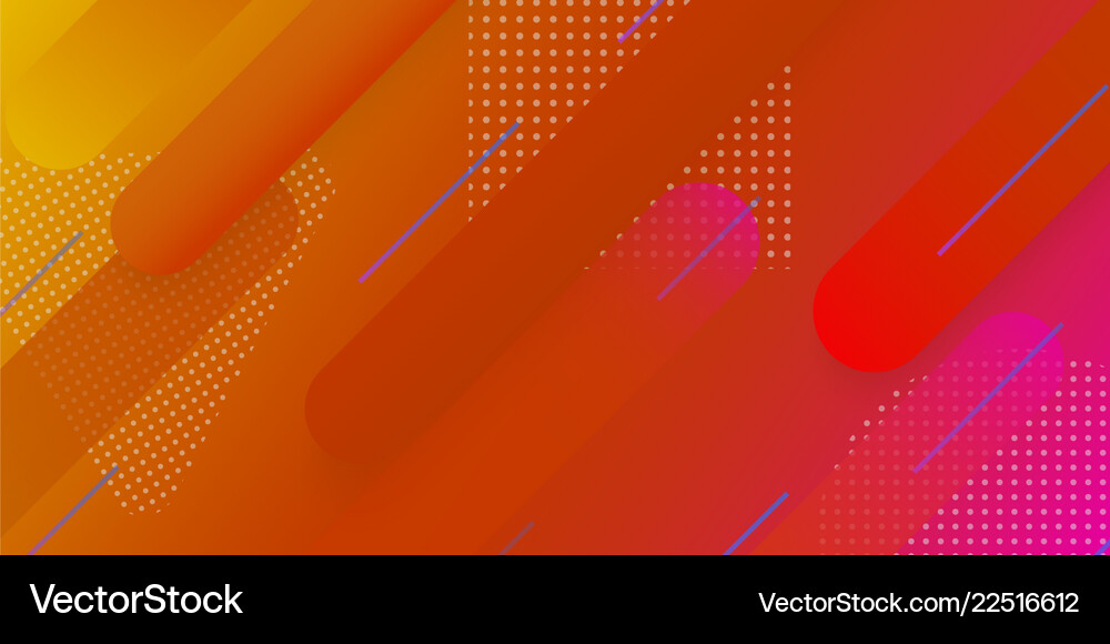 Modern gradient geometric background Royalty Free Vector