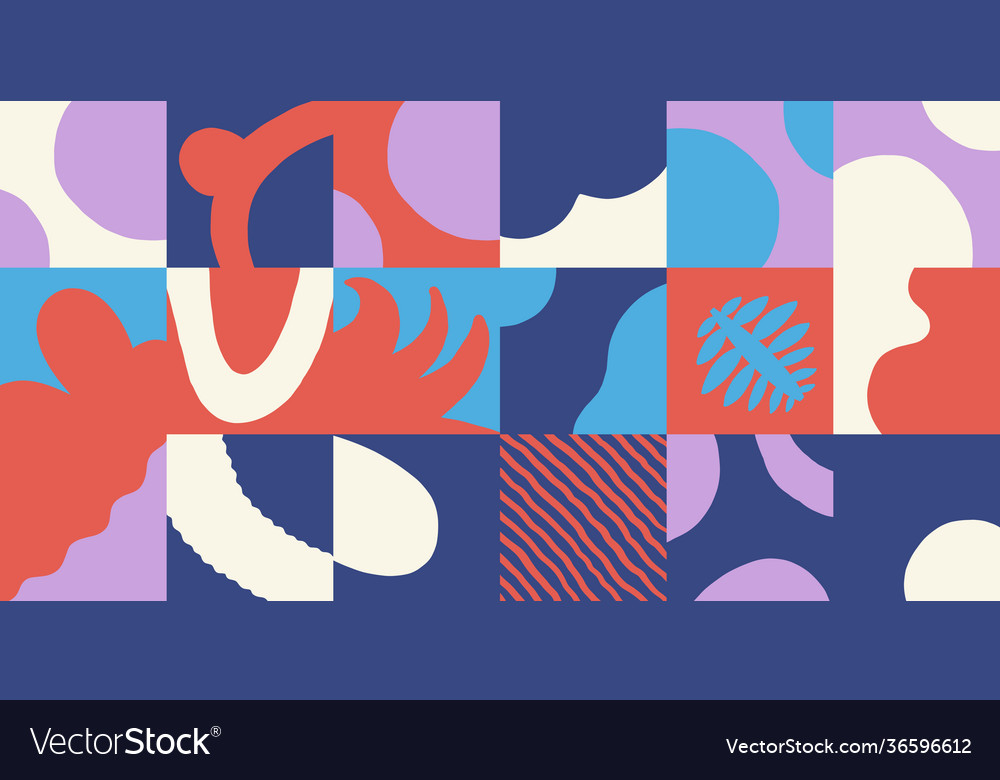 Naive art pattern design