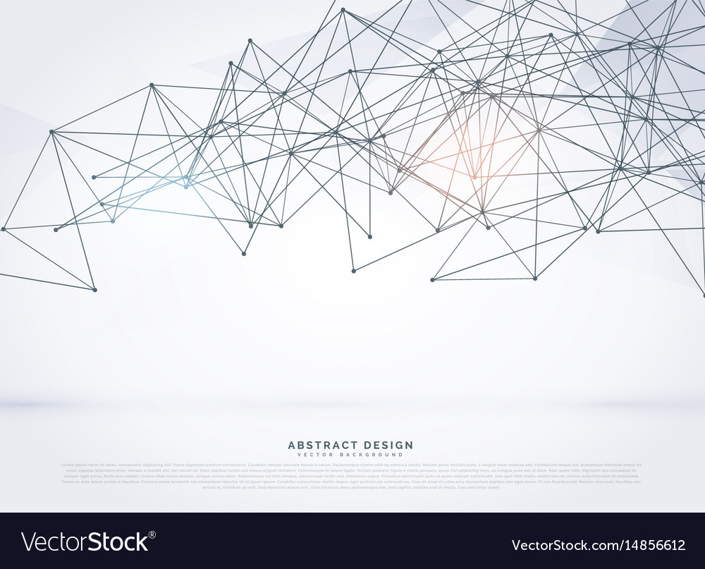 Polygonal Wireframe Mesh Background