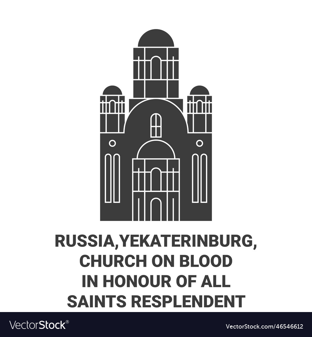 Russiayekaterinburg church on blood in honour