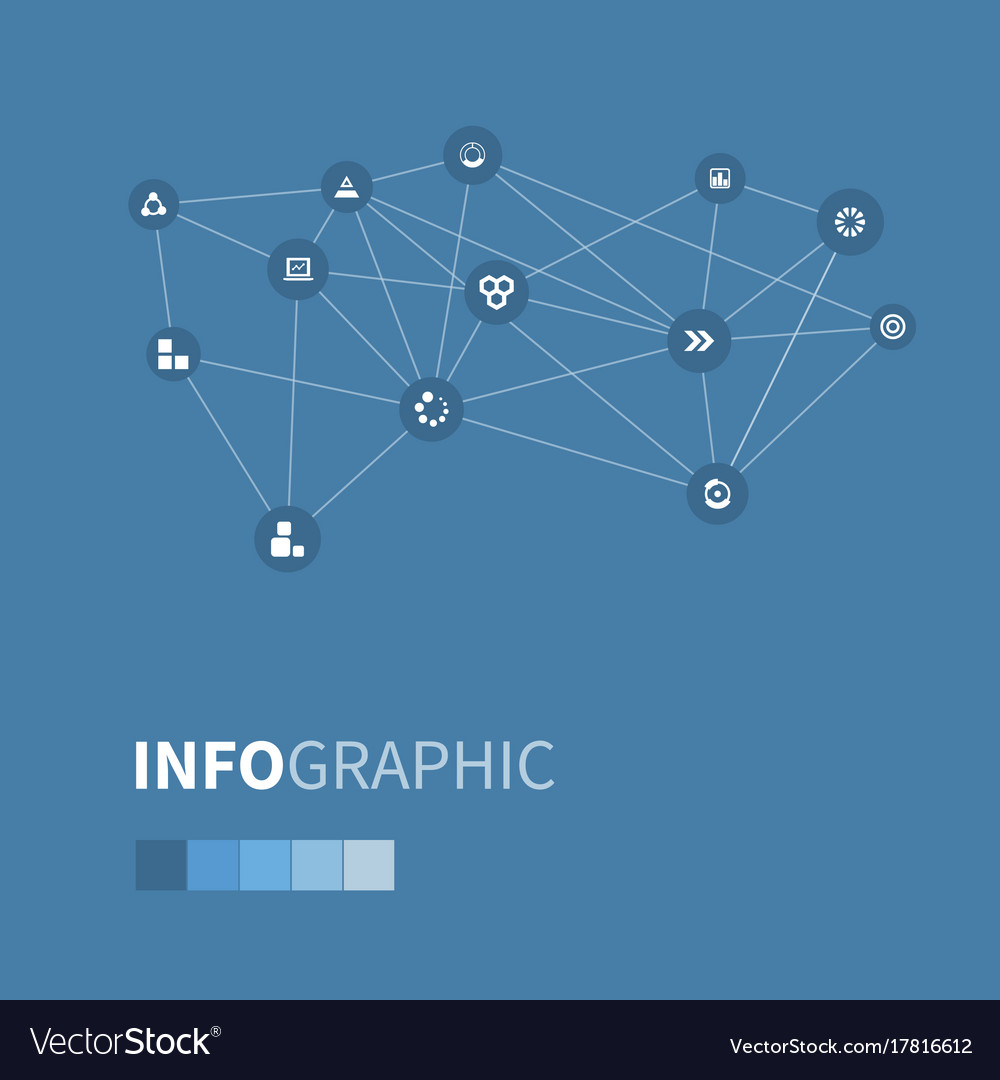 Set of simple chart icons