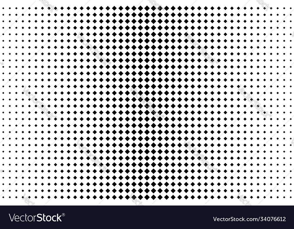 Squares halftone geometric background pattern Vector Image Squares halftone geometric background pattern