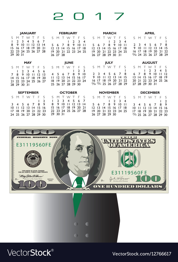 money calendar