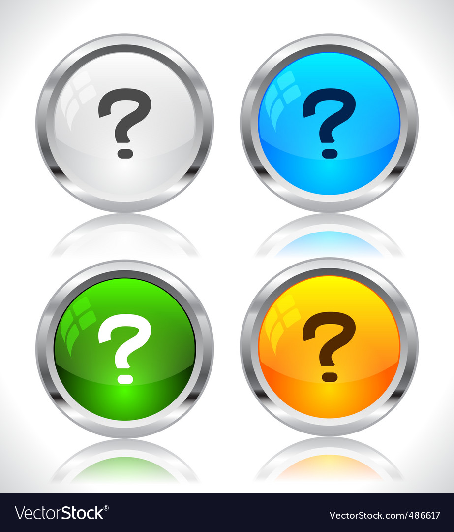 Metallic Web Buttons