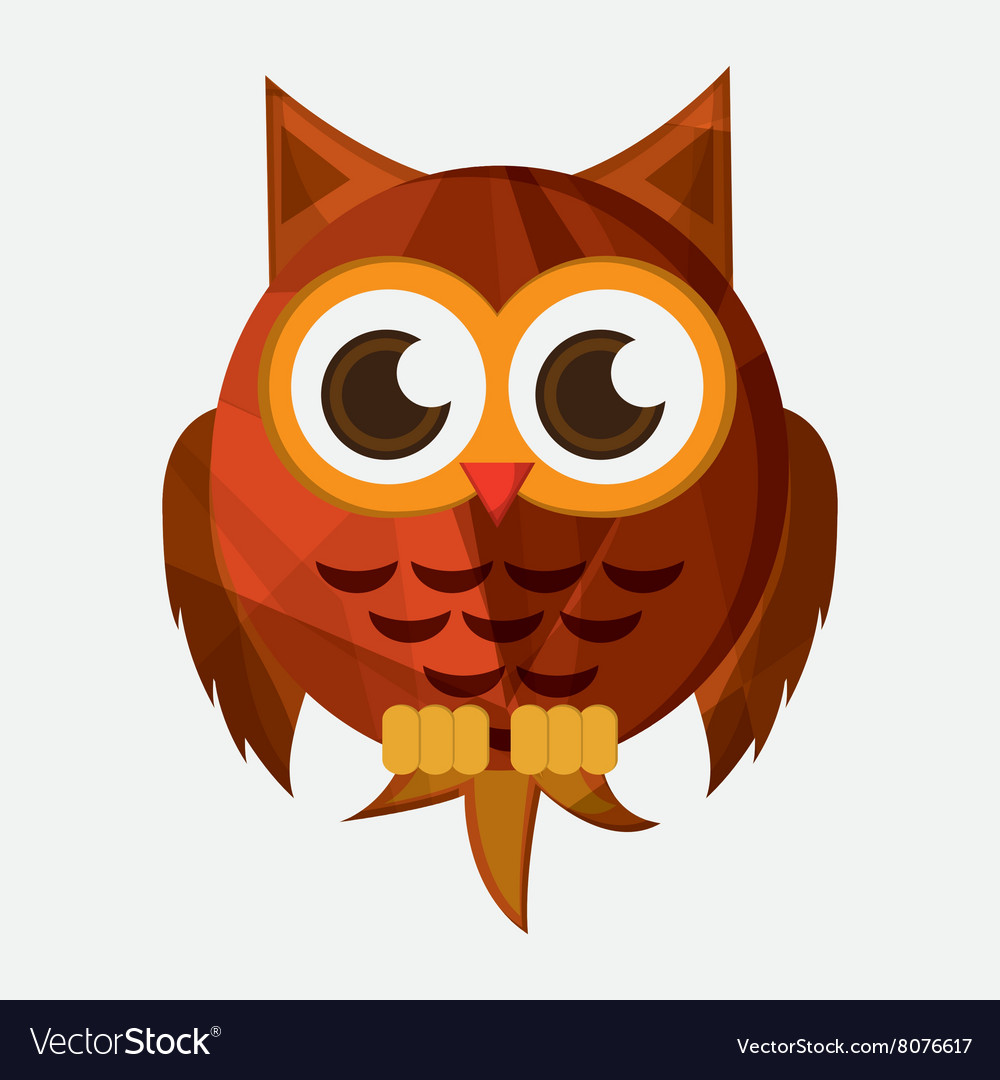 Owl icon design Royalty Free Vector Image - VectorStock